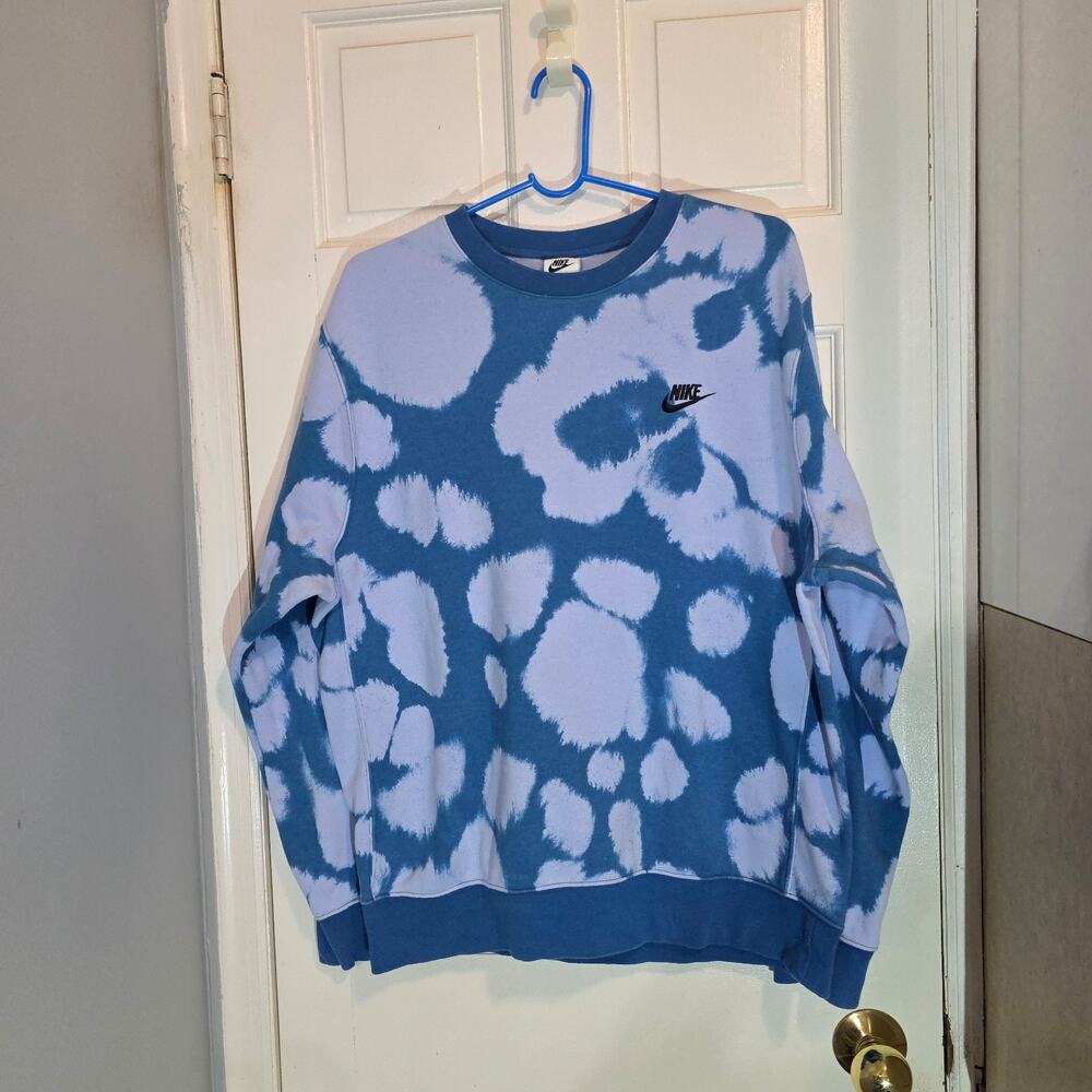 Nike Tie Dye Crewneck Sweatshirt size L